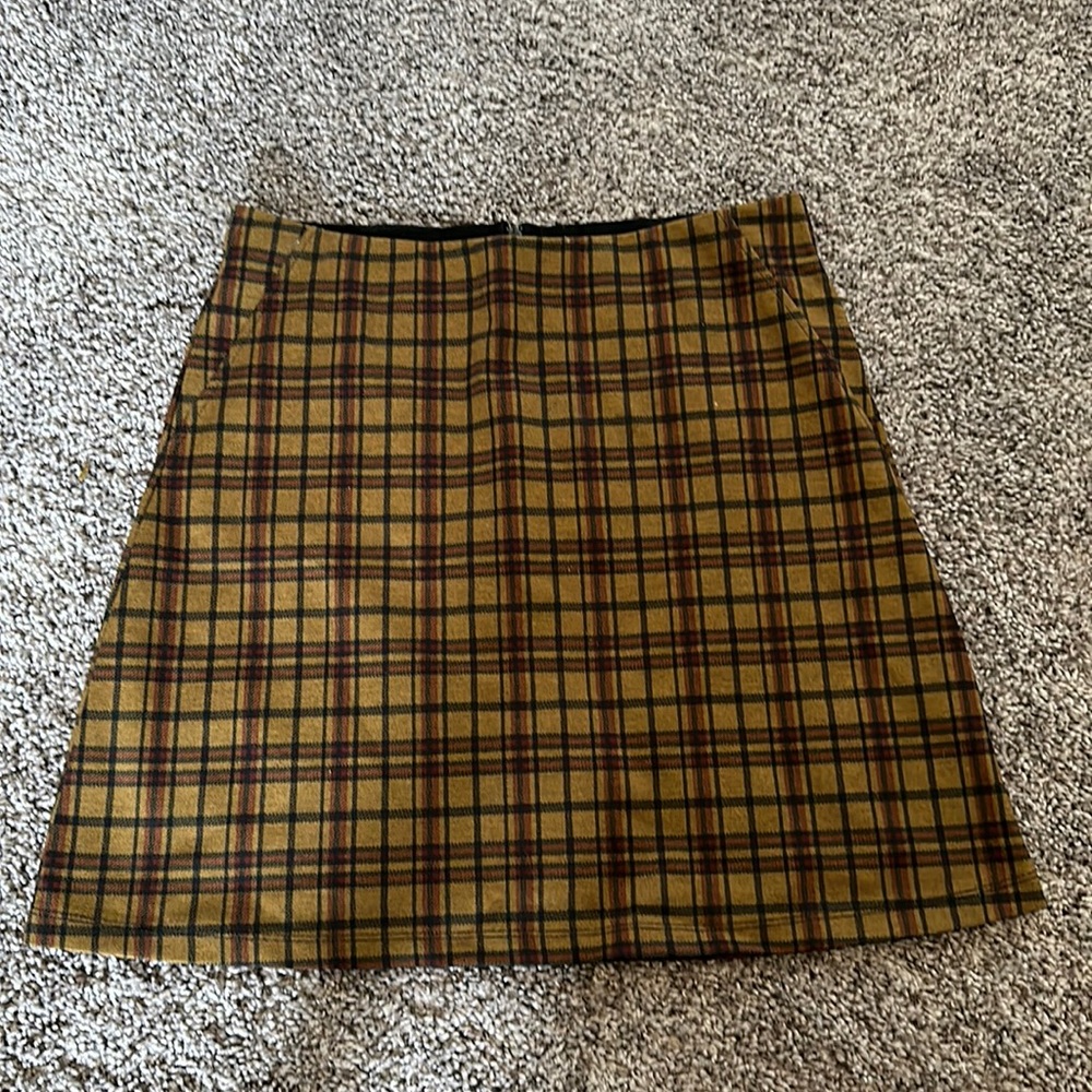 Plaid Mini Skirt - Sanctuary Size M